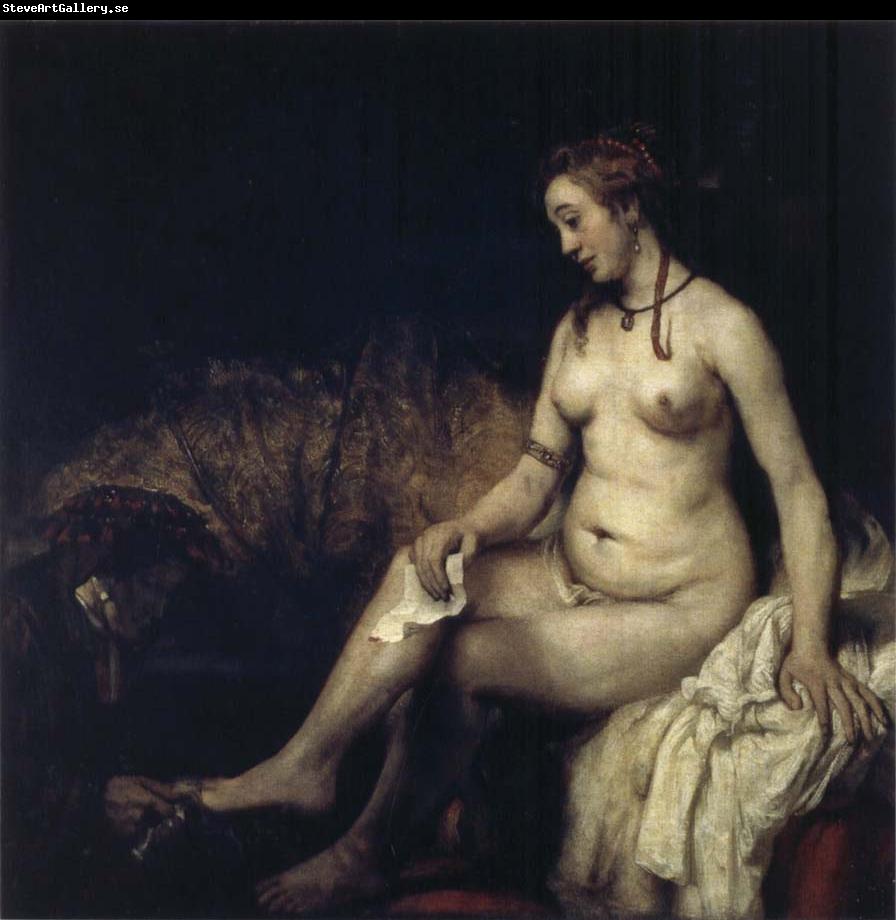 REMBRANDT Harmenszoon van Rijn Bathsheba